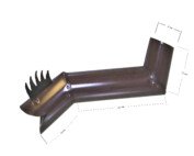 Scarico lamiera da 80