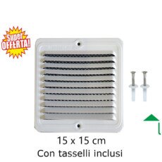 Griglia alluminio Bianco